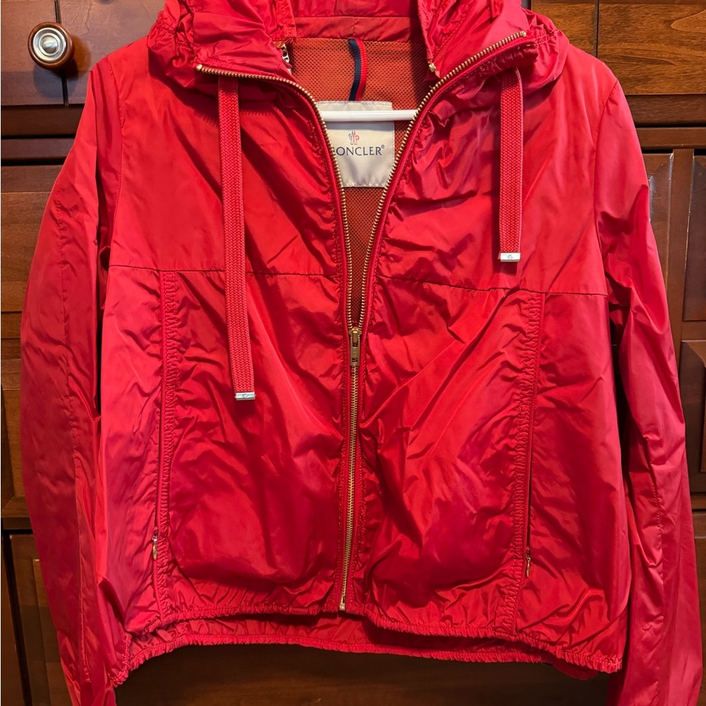 Moncler Women's Vibrant Red Ski Jacket